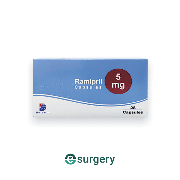 Ramipril capsules for high blood pressure